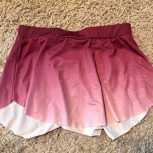 Balera Dancewear Burgundy ballet skirt
